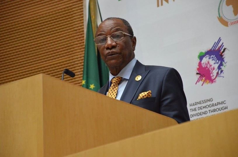 الرئيس الغيني يتولي الرئاسة الدورية للاتحاد الافريقي