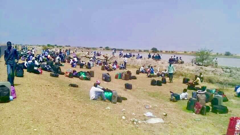 تجمع روابط طلاب دارفور بالتضامن مع اتحاد طلاب جبال النوبة بالجامعات والمعاهد العليا السودانية