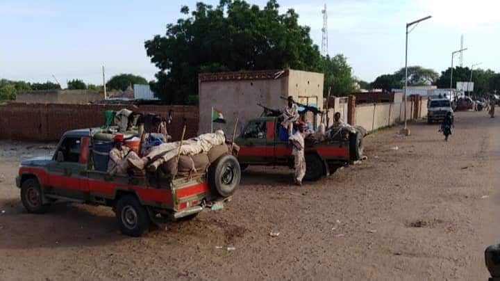 الدعم السريع يقصف معسكرالحصاحصا للنازحين بزالنجي قوات من مليشيا الدعم السريع في مدينة الضعين