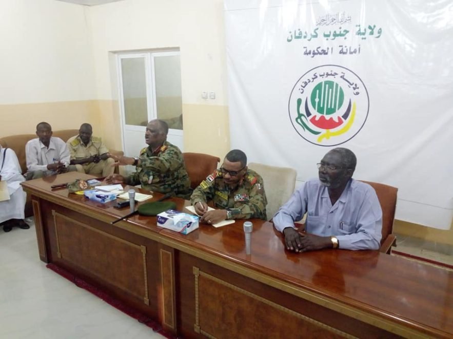 الانتهاكات فى احداث كادقلي ترقى لان تكون جرائم حرب تتطلب التحقيق والمحاسبة مؤتمر صلح بين القبائل في كادقلي عقب الأحداث الدامية التي شهدتها المدينة