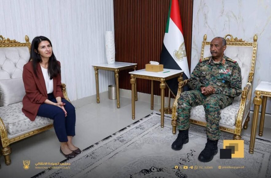 البرهان يبحث مع مسؤولة ألمانية وسفير تركيا جهود إنهاء الحرب وتحسين الأوضاع الإنسانية