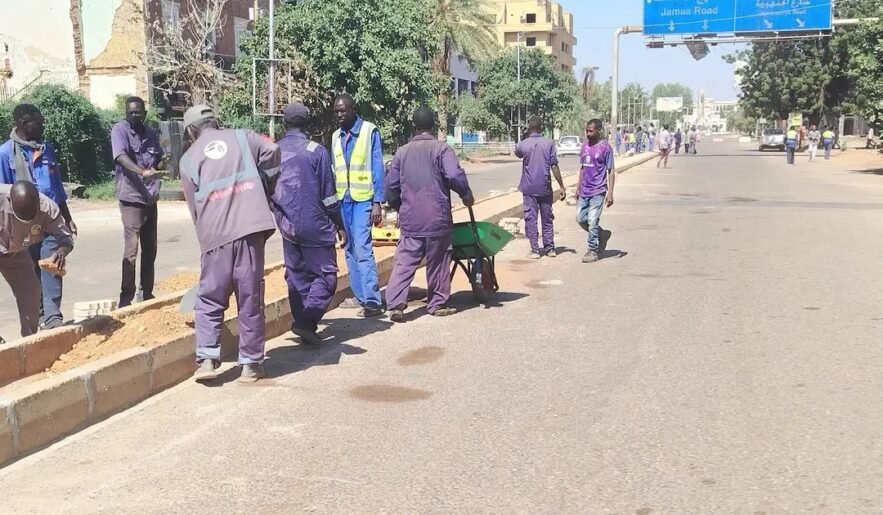 هيئة الطرق والجسور بالخرطوم توجه باستكمال تأهيل شارع القصر الجمهوري