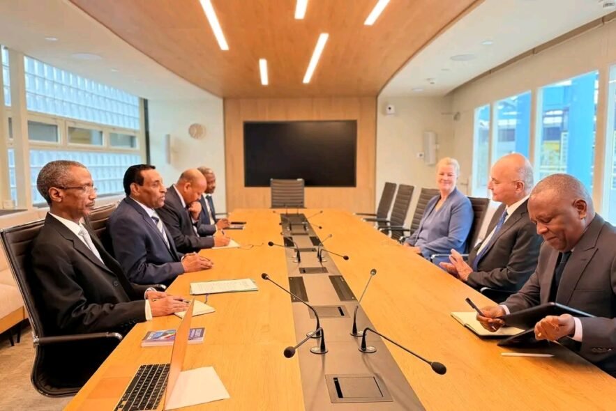 كامل إدريس يبحث مع مفوض اللاجئين ترتيبات العودة للخرطوم