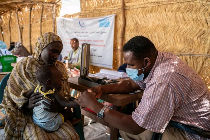 رحلة نزوح قاسية من كردفان للقضارف.. ”اليونيسف“ تنقذ طفلاً من سوء التغذية