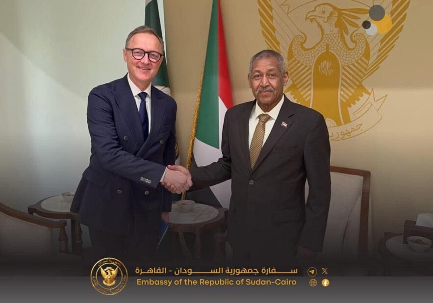 سفير السودان يبحث مع نظيره اللاتفي بالقاهرة سبل دعم الاستقرار بالسودان