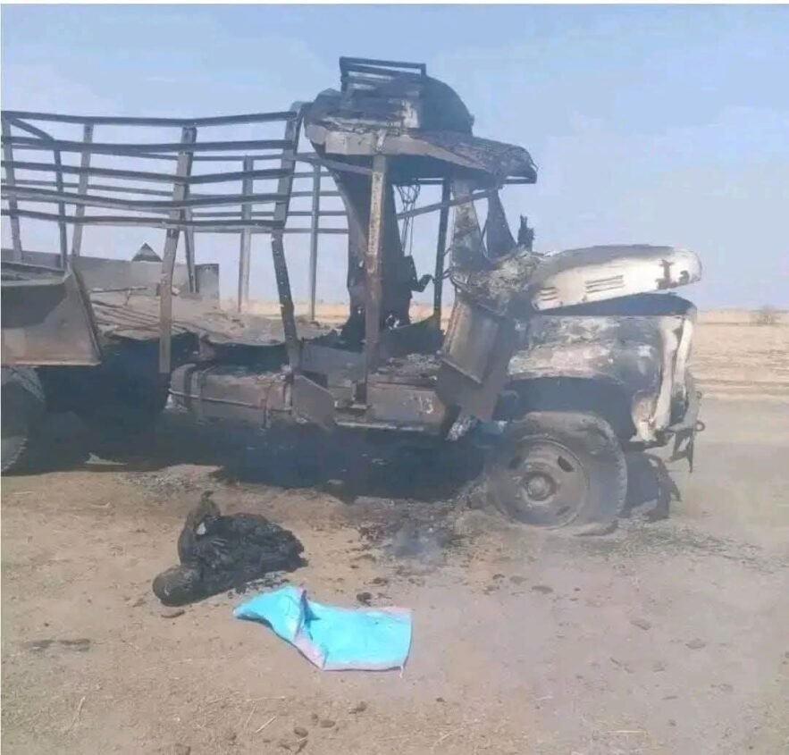 مسيرات المليشيا تستهدف مركبة مدنية وتوقع قتلى وجرحى جنوب ”الرهد أبودكنة“