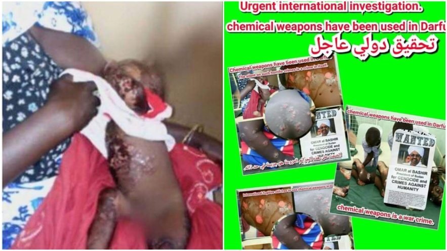 قنابل جبل مرة العنقودية. عندما يموت الضمير العالمي لاتحتاج الانسانية الي كفن او تابوت..