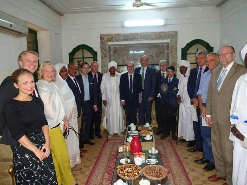 سفراء الاتحاد الاوربي بالخرطوم يرحبون بعودة المهدي