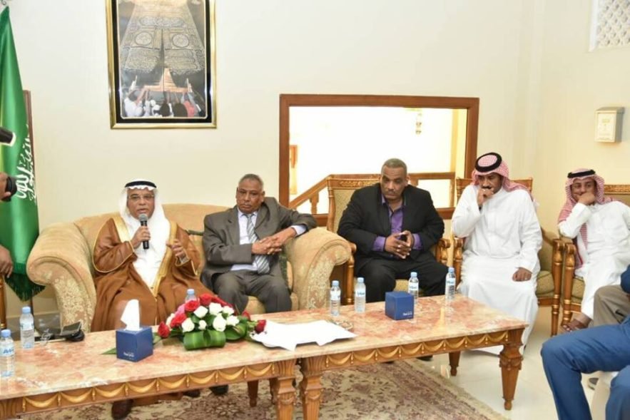 مؤتمر صحفي للسفير السعودي بالخرطوم علي بن حسن جعفر / صوت الهامش