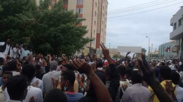 أحتجاجات في بورتسودان شرقي السودان تطالب برحيل النظام الحاكم . 3 يناير 2019