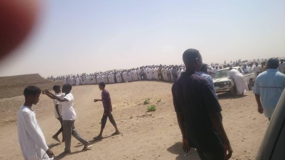تشييع جنازة القتيل أحمد الخير