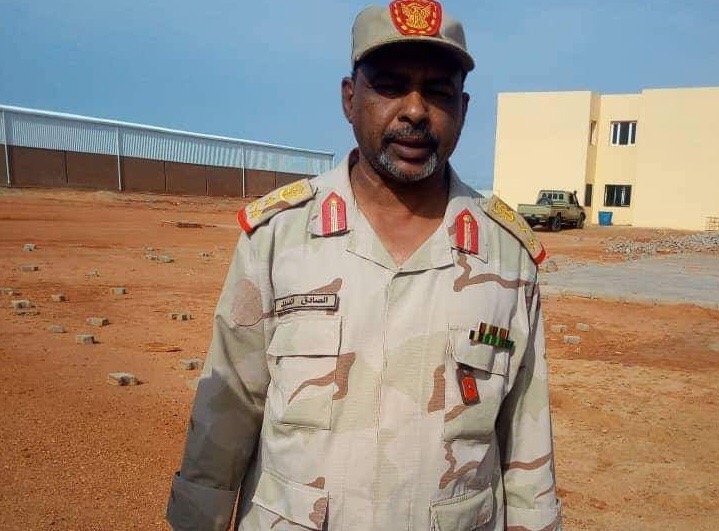 مدير دائرة التدريب في مليشيا الدعم السريع اللواء الصادق سيد