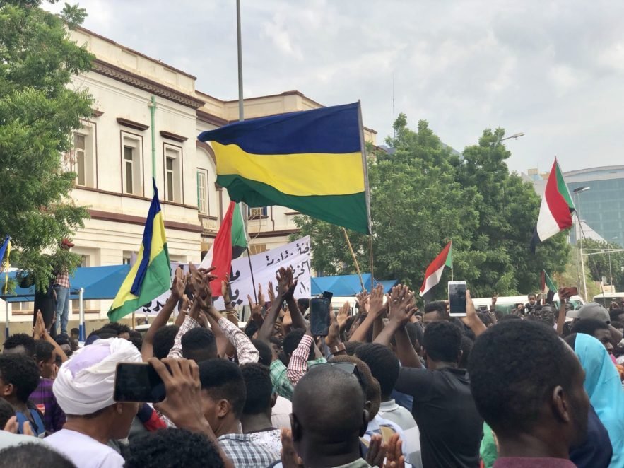 متظاهرون في الخرطوم يطالبون باستقلالية القضاء 5 سبتمبر 2019