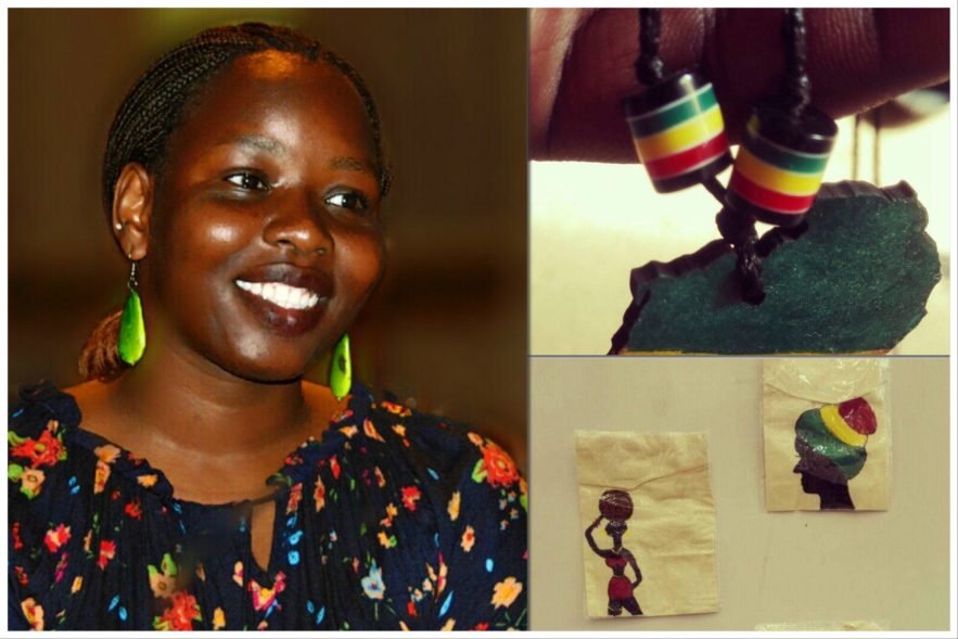 الفنانة التشكيلية “سلمى” : بالفن والتصميم نساهم في حل المشاكل المتعلقة بالهوية في السودان الفنانة التشكيلية سلمى سليمان