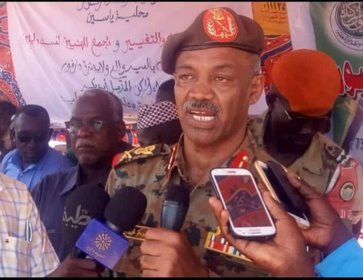 الحاكم العسكري لولاية شرق دارفور، المزمل ابو بكر محمد