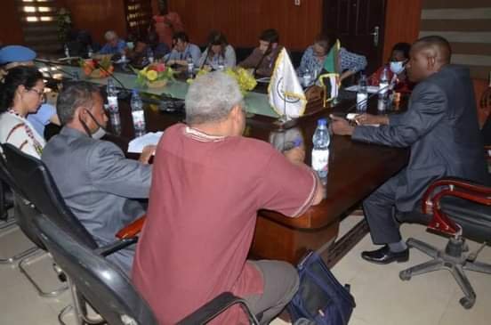 يوينتامس تُجري مباحثات مع سلطات شمال دارفور حول بناء السلام الإجتماعي