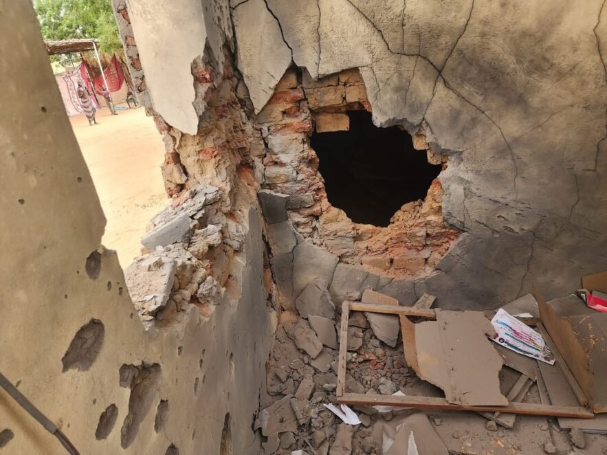 مقتل 8 مدنيين في قصف مدفعي عنيف على معسكر أبوشوك بالفاشر