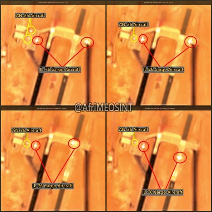 هبوط يومي لطائرات شحن إماراتية بمطار الكفرة في ليبيا