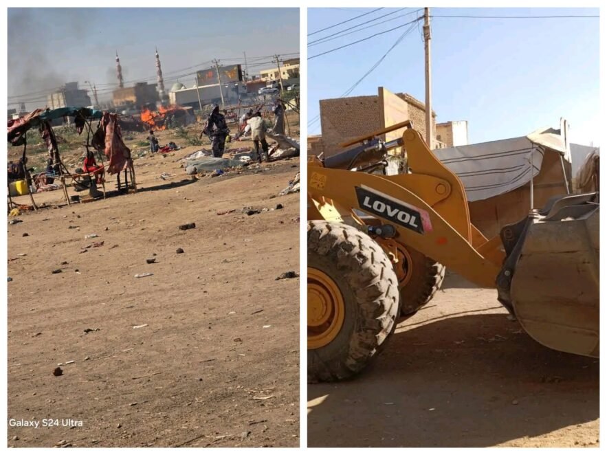 استمرار حملات إزالة الرواكيب العشوائية والظواهر السالبة بعطبرة