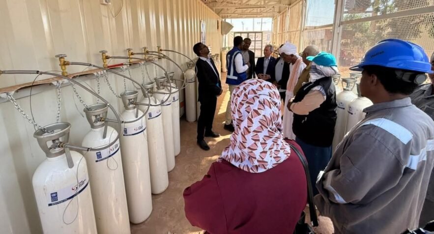 بدعم أممي.. محطة أوكسجين جديدة تدخل الخدمة بالمناقل