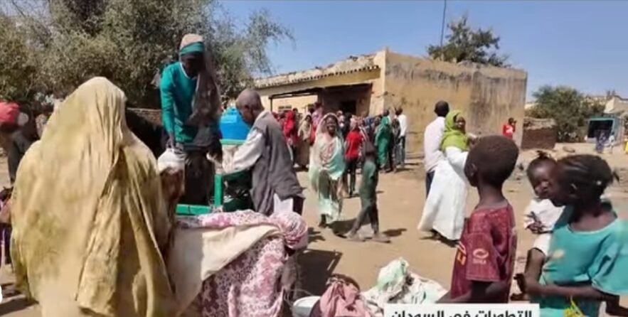 توقف المساعدات الدولية يفاقم معاناة نازحي معسكر الأستاذ بكادوقلي