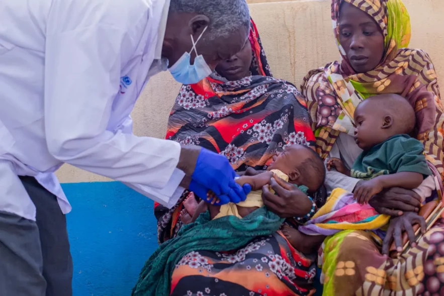 اليونيسف تحذير من تفشي الأمراض وتطلق حملة كبرى لأطفال دارفور