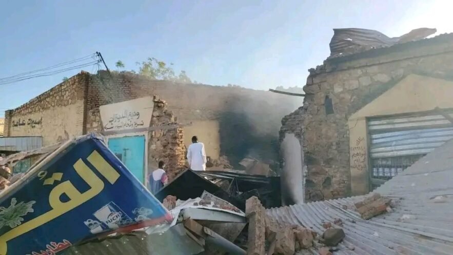 الدفاعات الأرضية تسقط مسيرات للمليشيا استهدفت مدينة الأبيض فجر اليوم