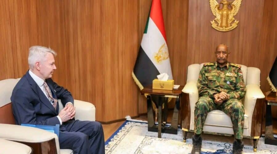 الأمم المتحدة تدعو البرهان لدعم جهود الآلية الخماسية وإنجاح الحوار السياسي